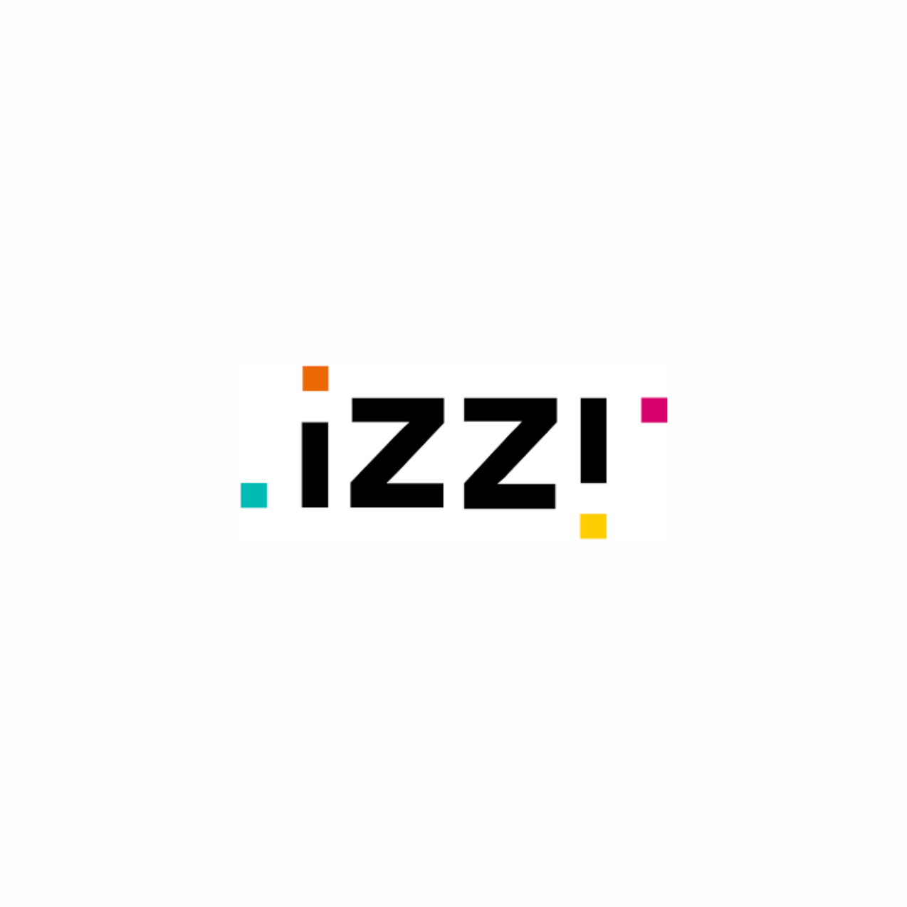 Logotipo oficial de izzi, empresa de telecomunicaciones en México